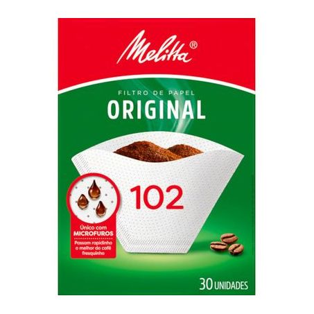 FILTRO PAPEL MELITTA ORIGINAL N-102 C/30 CX 48.0