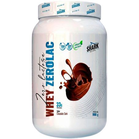WHEY ZEROLAC SABOR CHOCOLATE DARK 900G