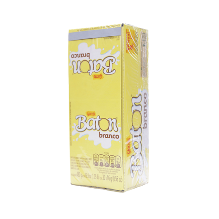 Chocolate Baton Garoto Branco Caixa com 30un - 480gr 360-6