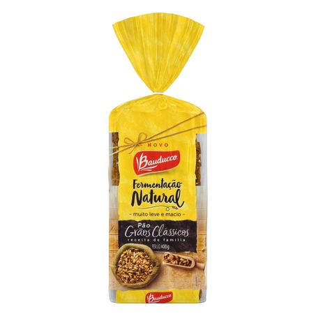 PÃO DE FORMA GRÃOS CLÁSSICOS BAUDUCCO