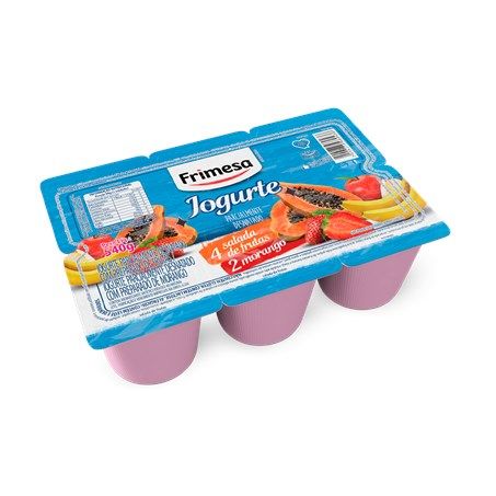 Iogurte frimesa bdj salada frutas e morango 540gr