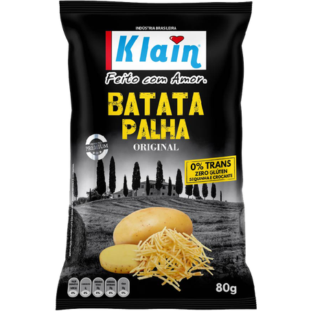 BATATA PALHA KLAIN 80G