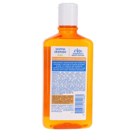 SHAMPOO GRANADO BEBÊ CAMOMILA 250ML 360-17