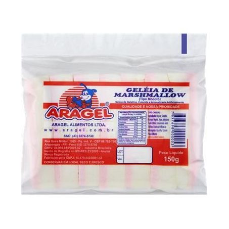 Geleia Aragel 150g Marshmallow