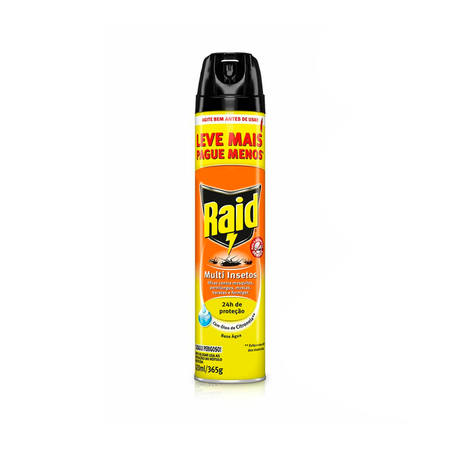 INSETICIDA AERO RAID 300+120ML CITRONELA