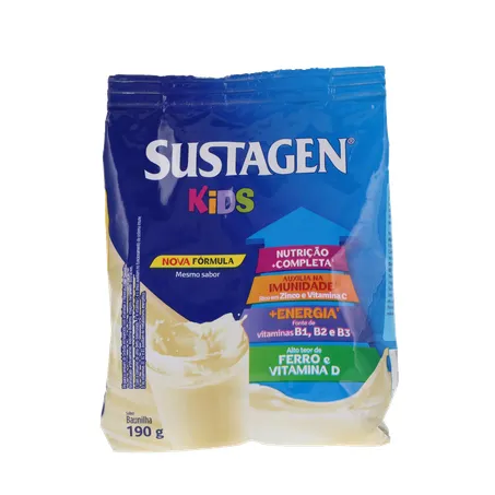 ALIMENTO SUSTAGEN KIDS BAUNILHA SACHÊ 190G 360-0