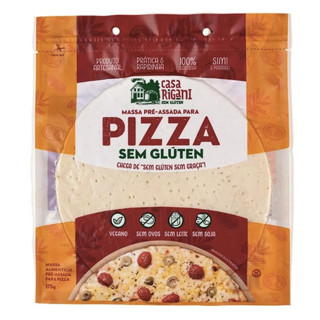 Massa P/ Pizza Rigani 175g S/Gluten