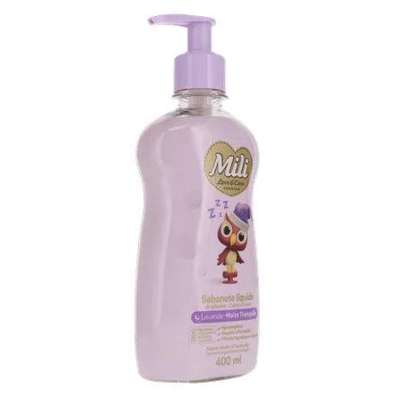 Sabonete liq mili love&care lavanda suave 400ml 360-32