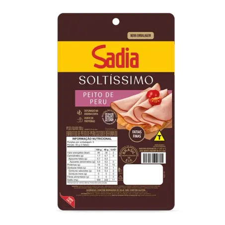 Peito de peru sadia 200g