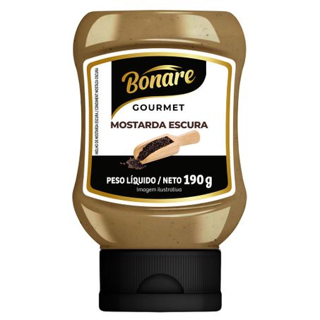 Mostarda Escura Bonare 190g