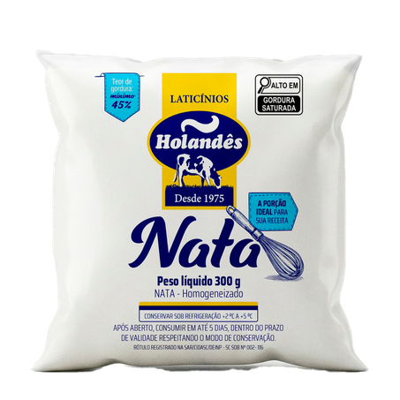 Creme de Leite Holandês Nata 300g