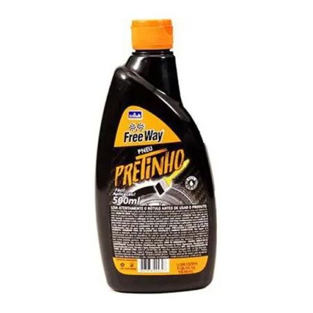 Preteador pneu free way pretinho 500ml