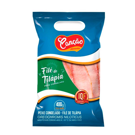 Filé de Tilápia Congelado Canção 400G