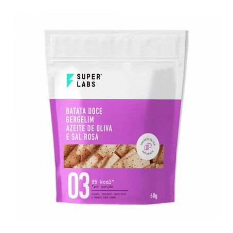 SNACK SUPER LABS 60G BATATA DOCE