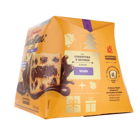 PANETTONE BAUDUCCO CHOCOTTONE TRUFA 500G 360-6