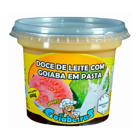 DOCE PASTA LEITE GOIABEIRAS PT 400G GOIABA