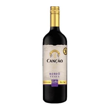 Vinho Canção Bordo Suave Garrafa 750ml 