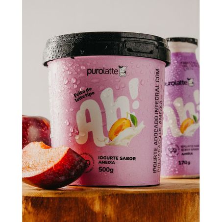 Iogurte integral purolatte ameixa 500gr