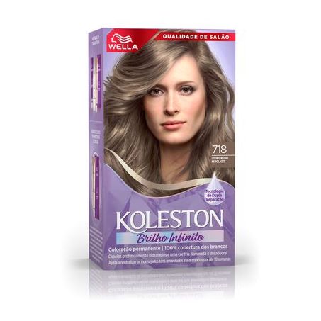 Tintura Koleston 718 Louro Perola Medio