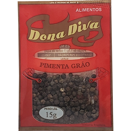 Pimenta Dona Diva Grão Sachê 15g 
 