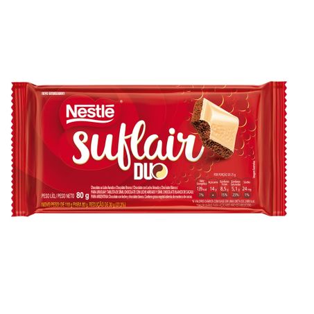 Chocolate suflair duo nestlé 80g