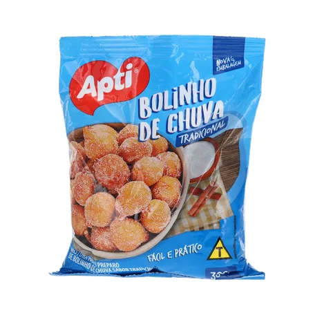 Mistura Para Bolinho de Chuva Apti Tradicional Embalagem 300G 360-1