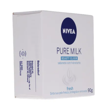 Sabonete nivea hidratante pure milk fresh caixa 90g 360-31