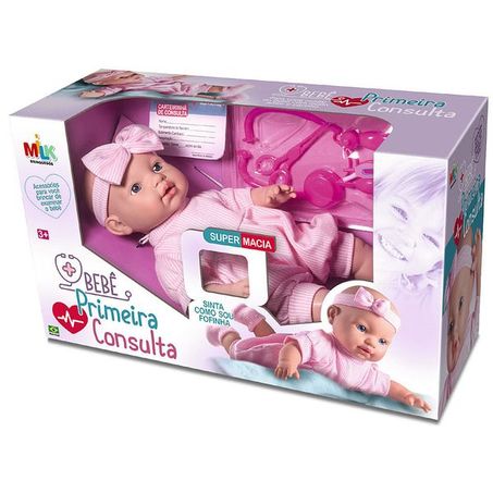 BONECA MILK BEBE PRIM CONSULTA