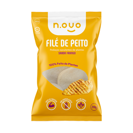 FILE DE PEITO SABOR FRANGO 210G - N.OVO