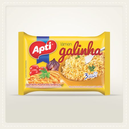Macarrao instantaneo apti galinha 70g