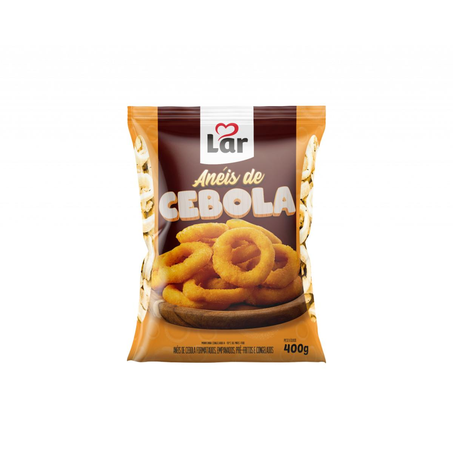 Anéis de Cebola Lar 400g - Congelado
