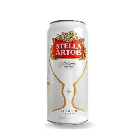 Cerveja stella artois lata 473ml