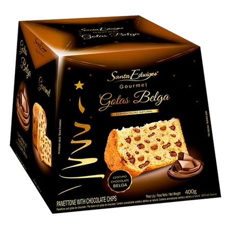 Panettone Santa Edwiges Gourmet Chocolate 400g