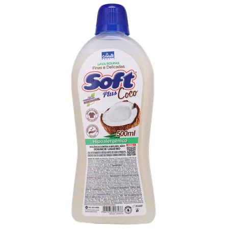 Lava Roupas Crivialli 500ml Soft Plus Coco 360-1