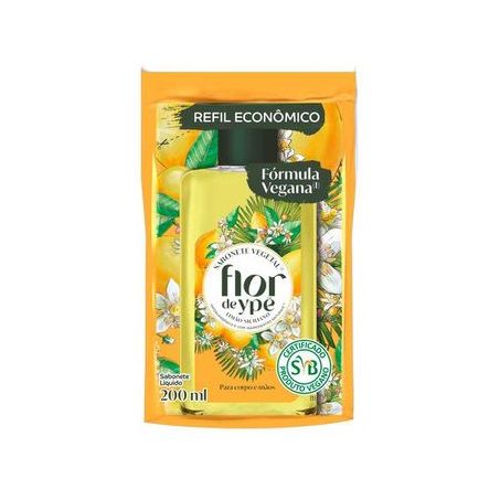 ST LIQ FLOR DE YPE REFIL 200ML LIMAO SICILIANO
