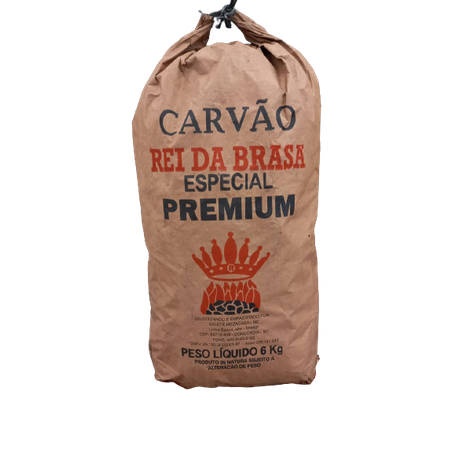 Carvão rei da brasa especial 6kg