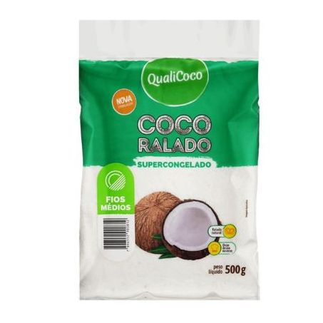 Coco Ralado Qualicoco Médio 500g