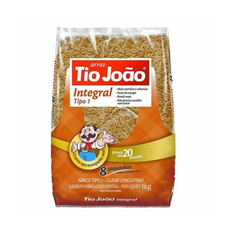 ARROZ TIO JOAO INTEGRAL 1KG