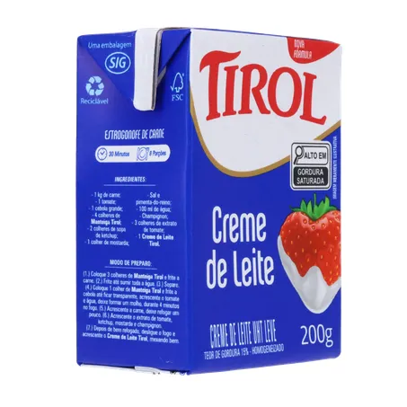 Creme De Leite Tirol Tp 200g 360-31
