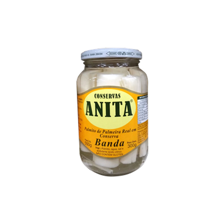 Palmito Conserva Anita Banda Aper 300G