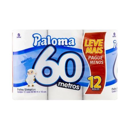 PAPEL HIG.PALOMA FS 60M NEUTRO