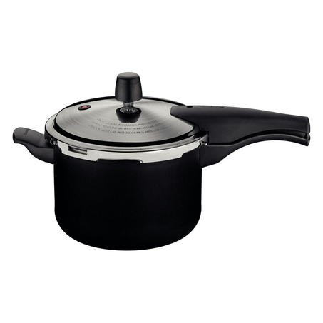 Panela Tramontina de Pressão Vancouver Effect Preto 4.5L