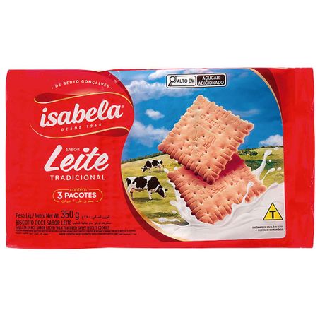Bisc isabela leite 350g