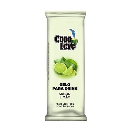 Gelo coco leve limao 190g