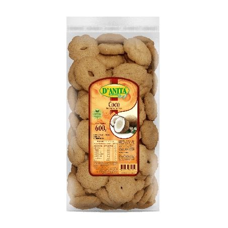 Bisc Danita Caseiro 500g Coco