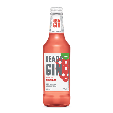 READY ICE GIN MORANGO 275 ML