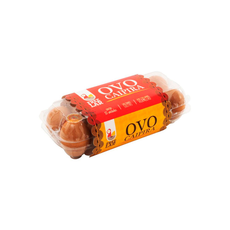 Ovos Vermelhos Caipiras Free Lar com 10 Unidades
