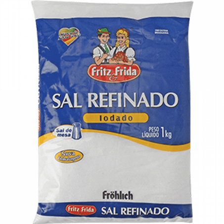 Sal fritz frida refinado 1kg