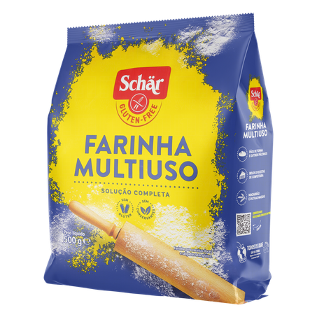 Farinha multiuso schar sem glúten 500g