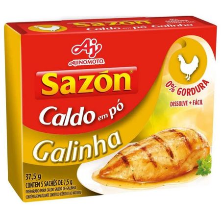 Caldo sazon galinha 37.5g